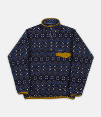 Patagonia Synchilla Snap-T Pullover Jacket - Tundra Cluster: New Navy