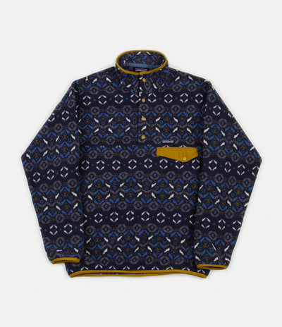 Patagonia Synchilla Snap-T Pullover Jacket - Tundra Cluster: New Navy