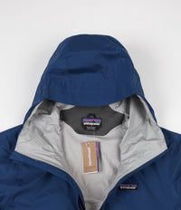 Patagonia Torrentshell Jacket Big Sur Blue Fire Red Flatspot