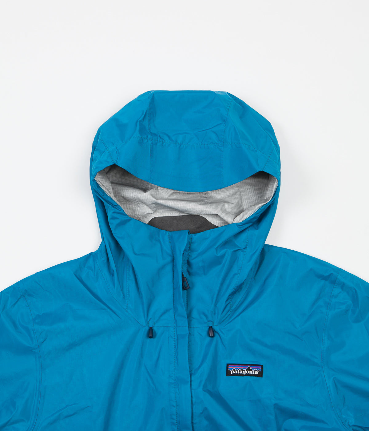 Patagonia torrentshell balkan blue top