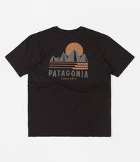 Patagonia Tube View Organic T-Shirt - Black