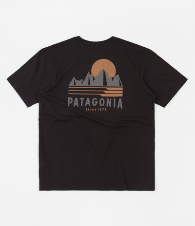 Patagonia Tube View Organic T-Shirt - Black