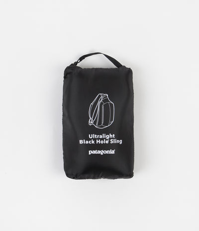 Patagonia black hole sling bag discount