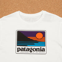 Patagonia Up & Out Organic T-Shirt - White thumbnail