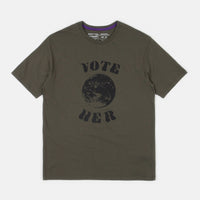 Patagonia Vote Her Organic T-Shirt - Basin Green thumbnail