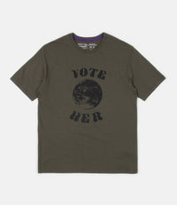 Patagonia Vote Her Organic T-Shirt - Basin Green