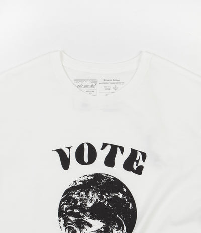Patagonia Vote Her Organic T-Shirt - White