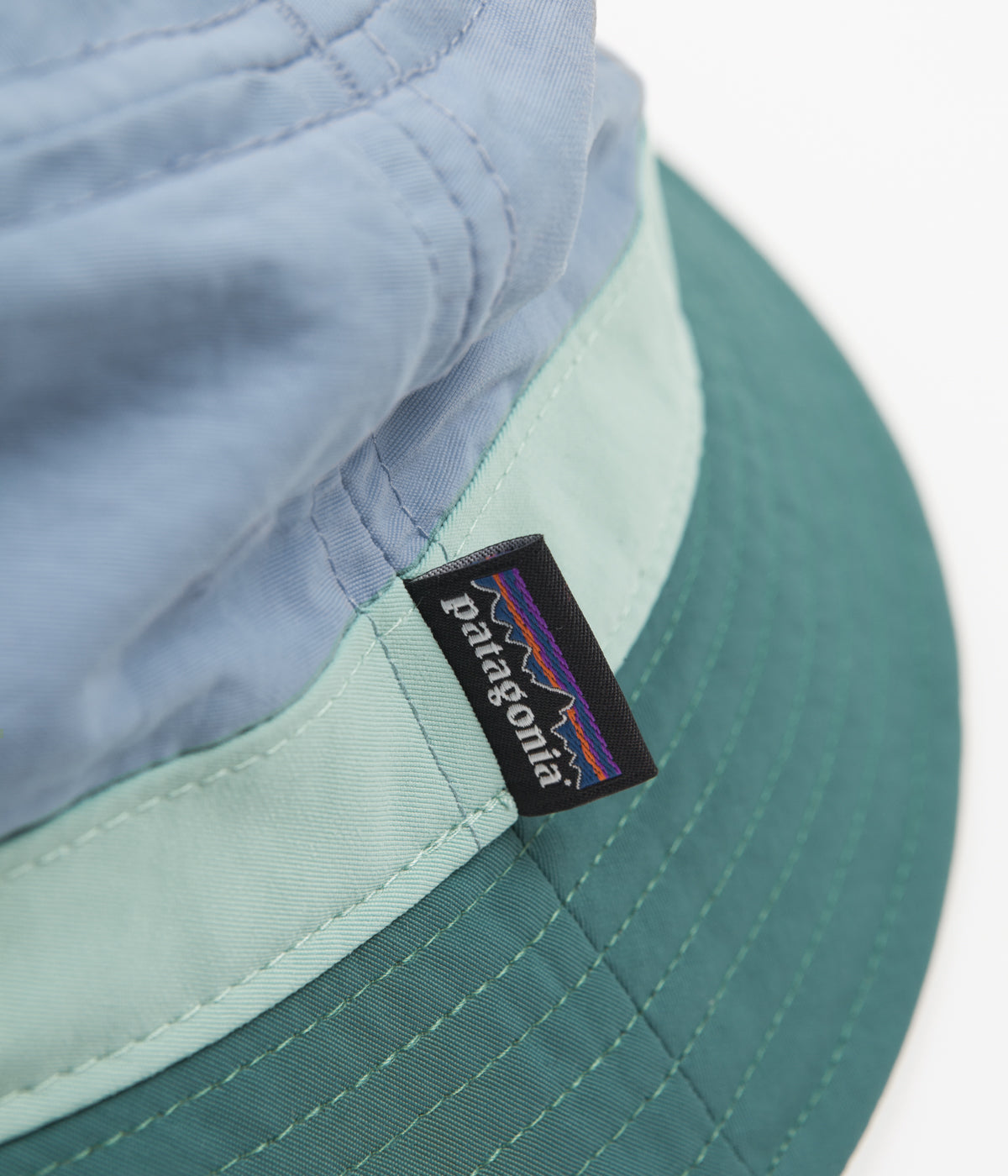 Patagonia Wavefarer Blue Grey Bucket Hat: Large - Tallington Lakes