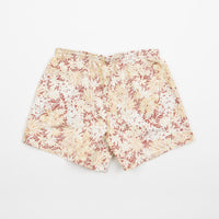 Patagonia Womens Baggies 5" Shorts in Canyon Hike Big: Rosehip thumbnail