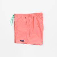 Patagonia Womens Baggies 5" Shorts - Coral thumbnail