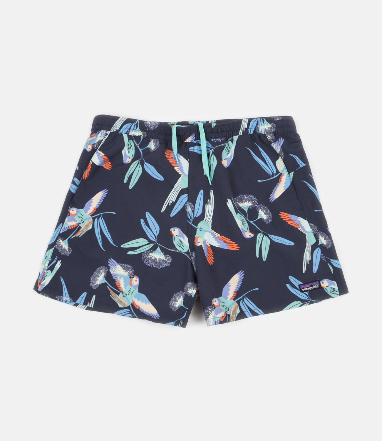 Patagonia Womens Baggies Shorts Parrots New Navy Flatspot