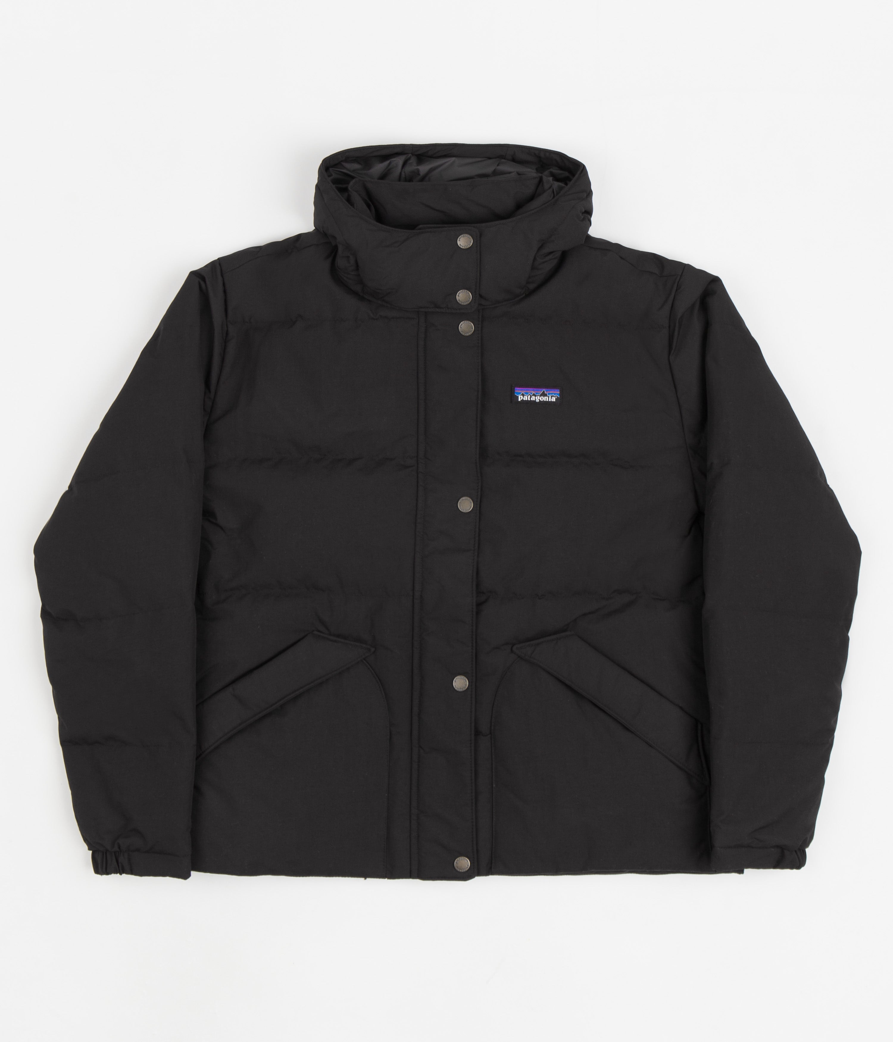 Patagonia Womens Downdrift Jacket Black Flatspot