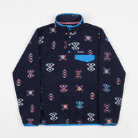 Patagonia Womens Lightweight Synchilla Snap-T Pullover Fleece - Space Spirits: New Navy thumbnail