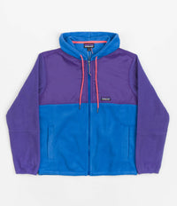 Patagonia Womens Microdini Hoodie - Bayou Blue