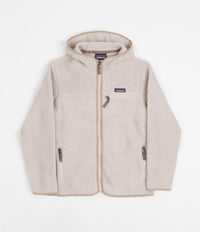 Patagonia Womens Retro Pile Hooded Fleece - Shroom Taupe