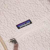 Patagonia Womens Retro Pile Hooded Fleece - Shroom Taupe thumbnail