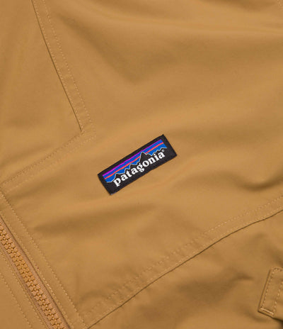 Patagonia Womens Shelled Synchilla Jacket - Nest Brown / Amaranth Pink