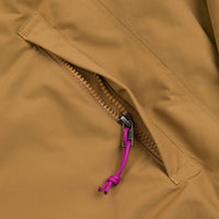 Patagonia Womens Shelled Synchilla Jacket - Nest Brown / Amaranth Pink thumbnail