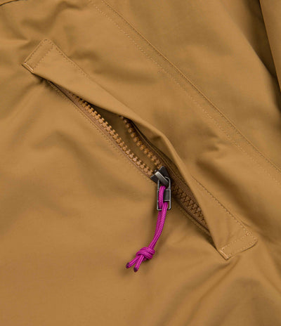 Patagonia Womens Shelled Synchilla Jacket - Nest Brown / Amaranth Pink