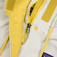 Patagonia Womens Skysail Jacket - Dyno White / Surfboard Yellow thumbnail
