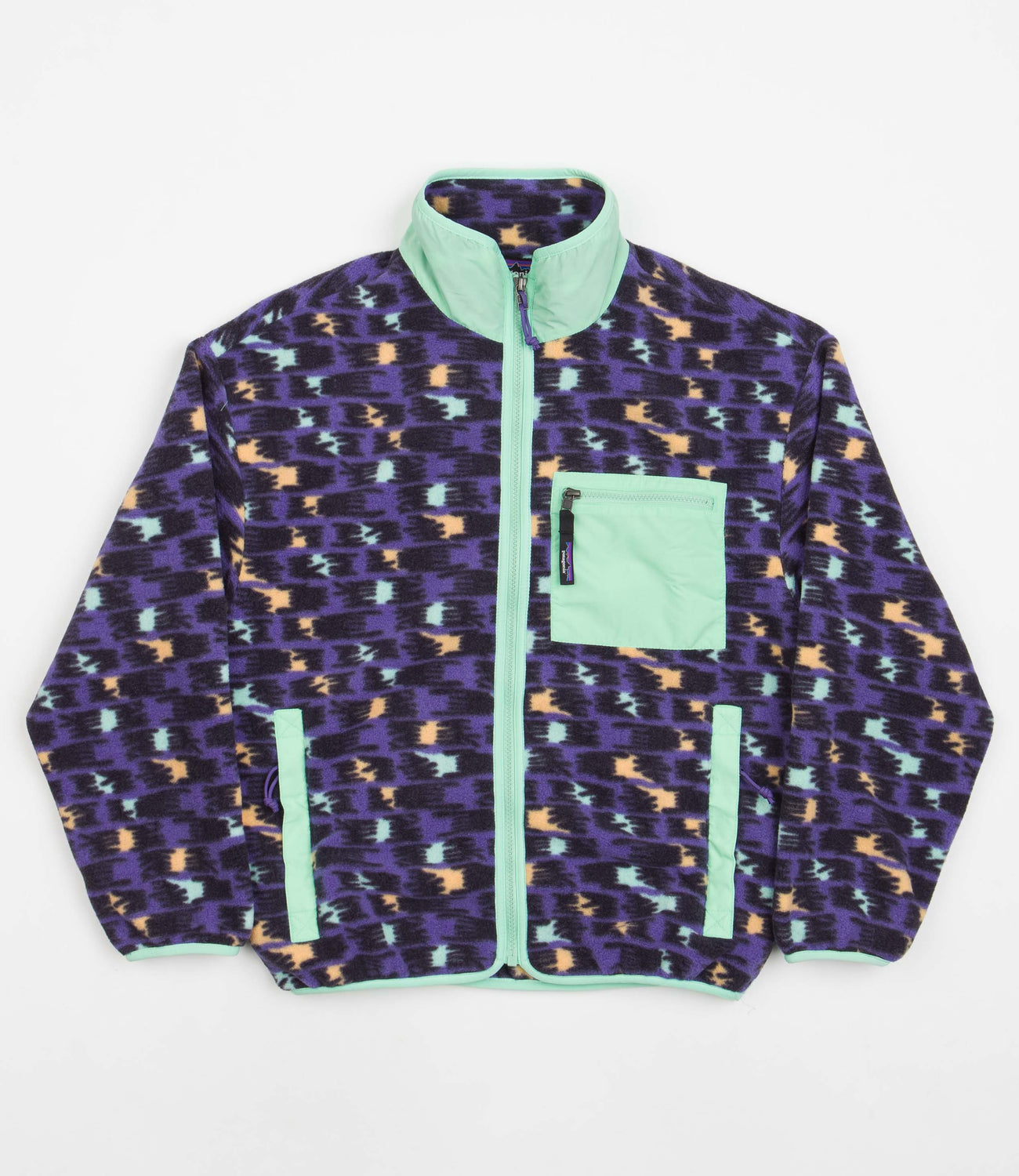 Patagonia women's fleece top purple