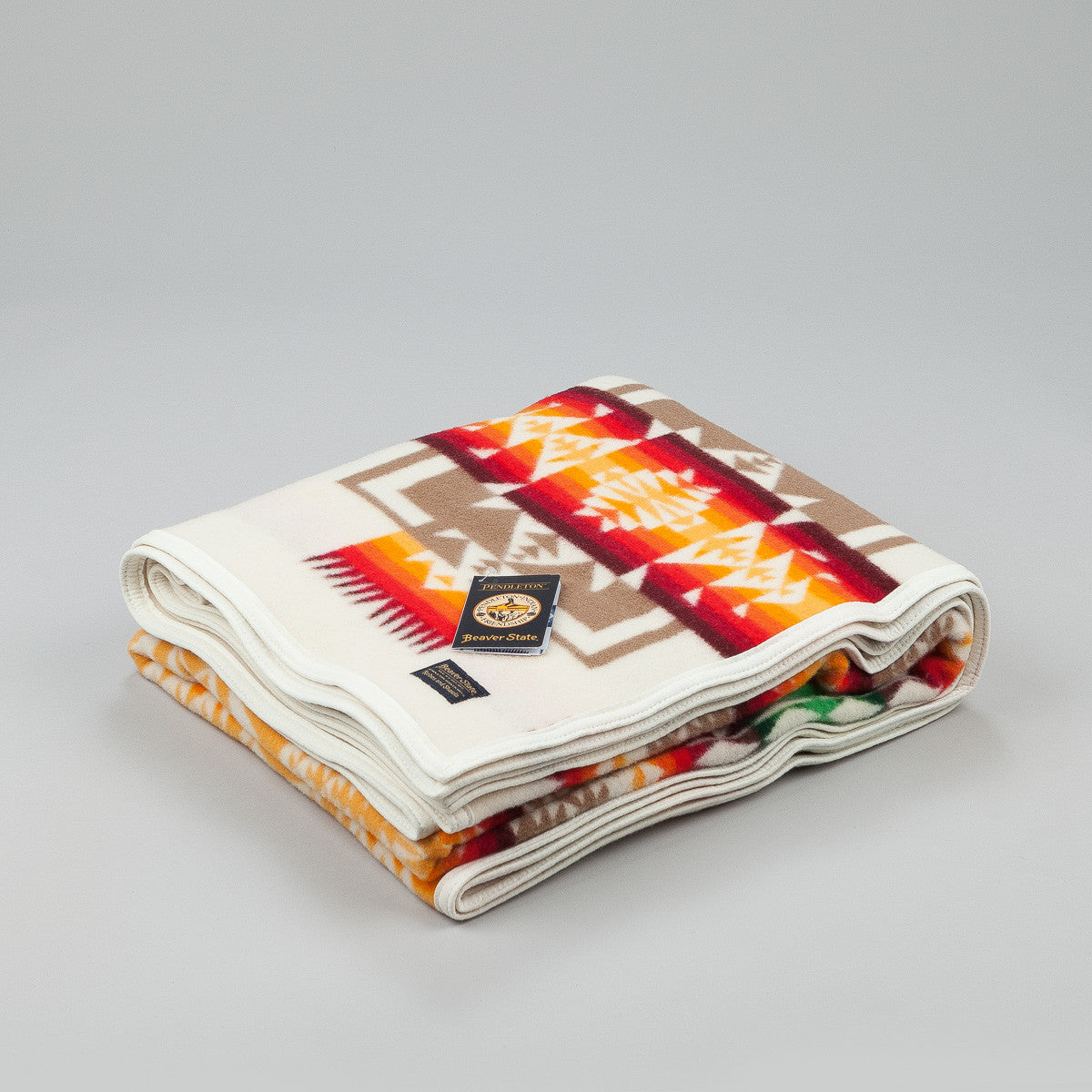 Pendleton Chief Joseph Blanket Ivory Flatspot