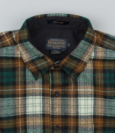 Pendleton Fireside Button Down Shirt - Brown