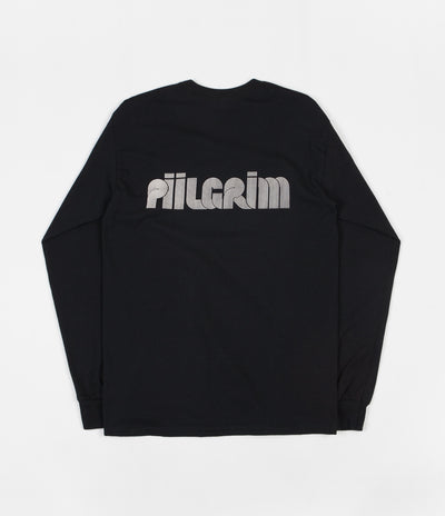 Piilgrim Structure Long Sleeve T-Shirt - Black