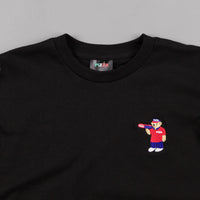 Pizza Skateboards Bear T-Shirt - Black thumbnail