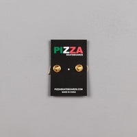 Pizza Skateboards Emoji Pin Badge - Blue thumbnail