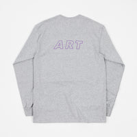 Poetic Collective Art Long Sleeve T-Shirt - Grey thumbnail