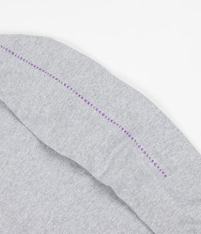 Poetic Collective Art Long Sleeve T-Shirt - Grey