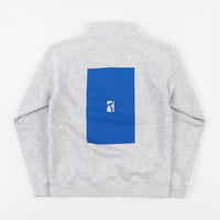 Poetic Collective Box Half Zip Sweatshirt - Grey thumbnail