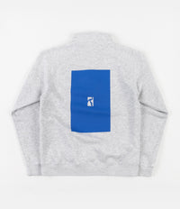 Poetic Collective Box Half Zip Sweatshirt - Grey