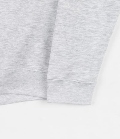 Poetic Collective Box Half Zip Sweatshirt - Grey