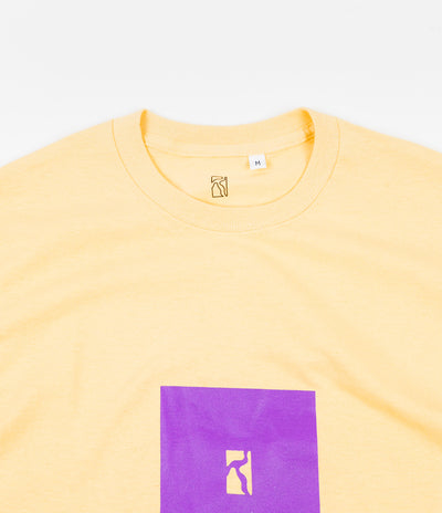 Poetic Collective Box T-Shirt - Yellow