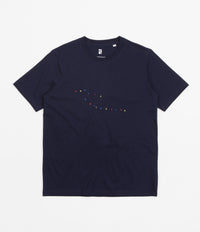 Poetic Collective Color Logo T-Shirt - Navy