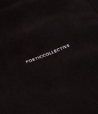 Poetic Collective Doodle Fleece - Black / Pink