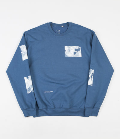 Poetic Collective Fluid Crewneck Sweatshirt - Indigo