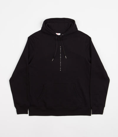 Poetic Collective Logo Cut Out Hoodie - Black