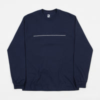 Poetic Collective Long Sleeve T-Shirt - Navy thumbnail