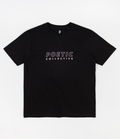 Poetic Collective Loose Fit T-Shirt - Black