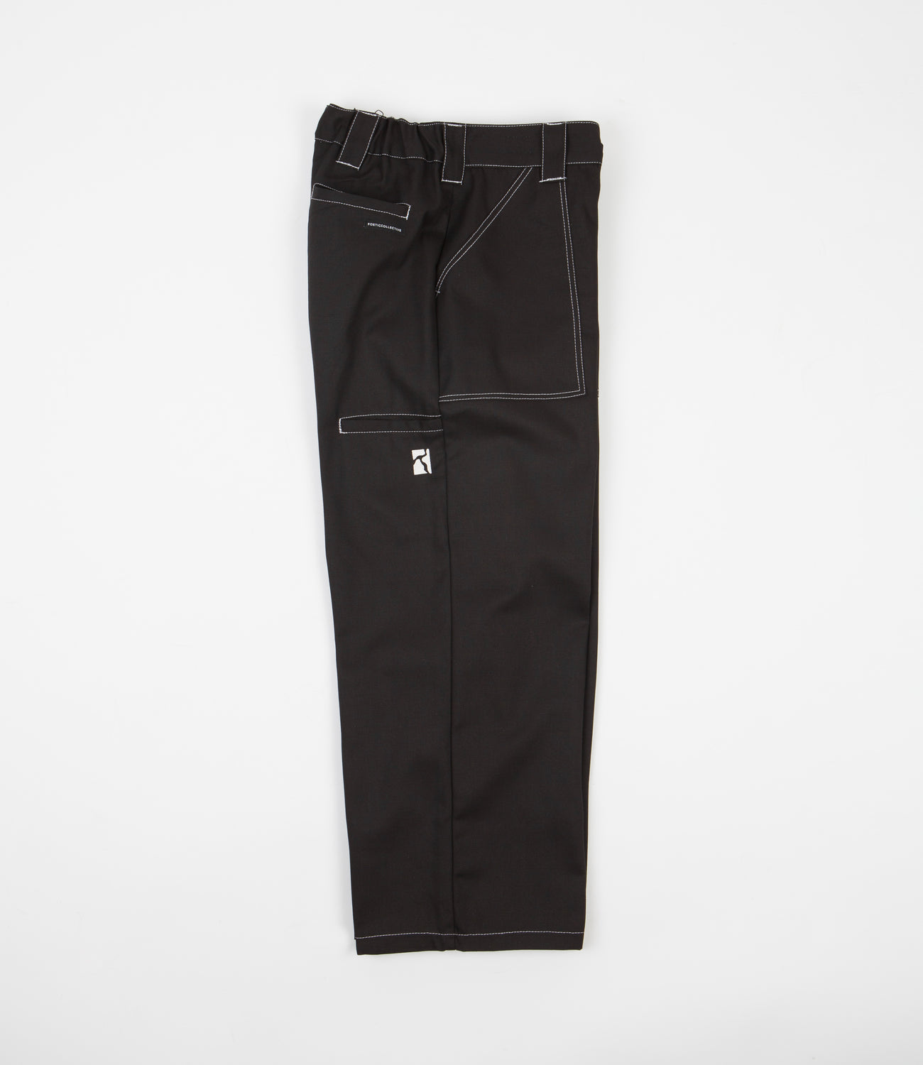 Poetic Collective Painter Pants - Black / White | Flatspot