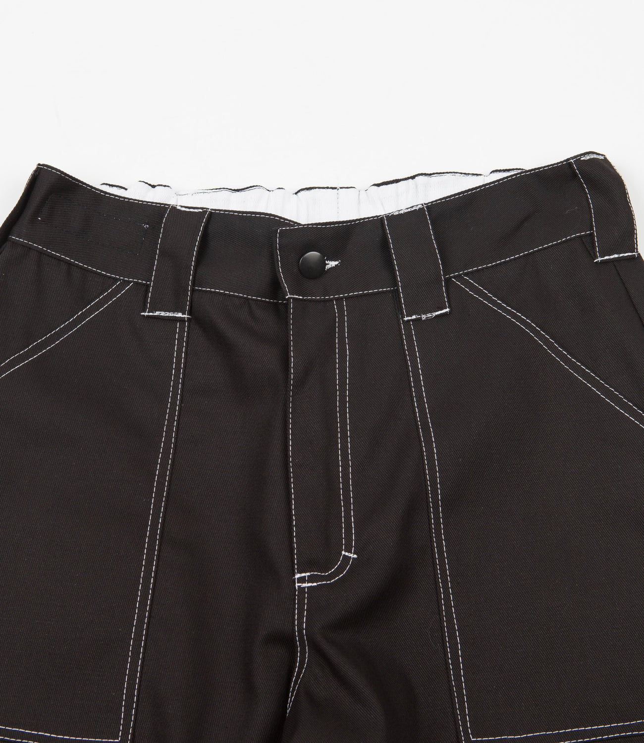 Poetic Collective Painter Pants - Black / White | Flatspot