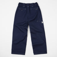 Poetic Collective Painter Pants - Navy / White Seams thumbnail