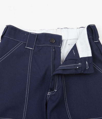Poetic Collective Painter Pants - Navy / White Seams