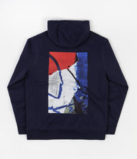 Poetic Collective Painting Hoodie - Navy