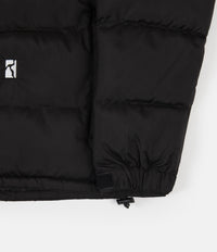 Poetic Collective Puffer Jacket - Black | Flatspot
