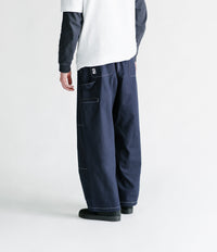 Poetic Collective Sculptor Pants in Navy and White