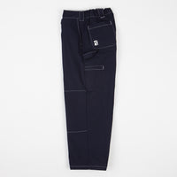 Poetic Collective Sculptor Pants - Navy / White thumbnail